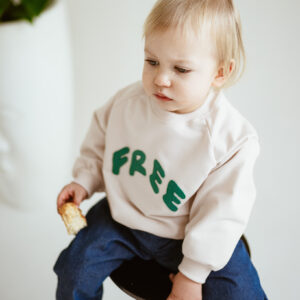 bluza z reglowanymi rekawami dziecięca