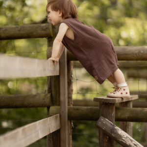 rampers muślinowy na lato