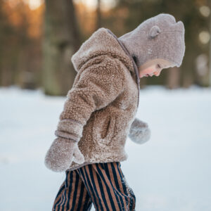 wełniana kurtka z baranka merino