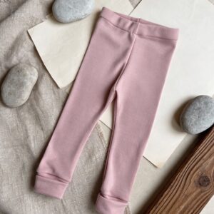 Wełniane legginsy dziecięce MERINO 86